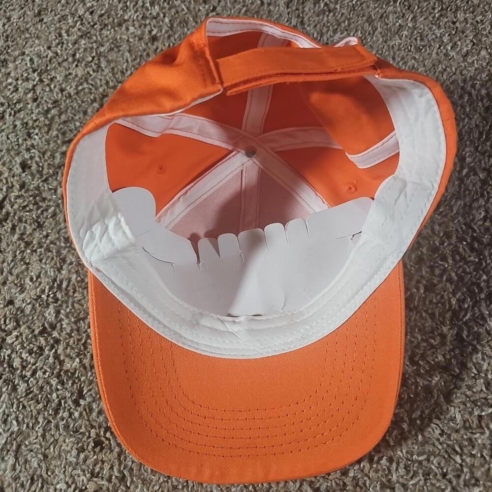 Infinity Orange Adjustable Cap Hat - image 5